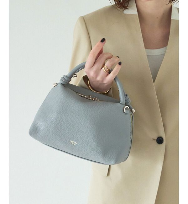 LOWELL things「Muget/ダブルハンドルミニショルダーBAG」|ショルダー・メッセンジャー|ライトブルー