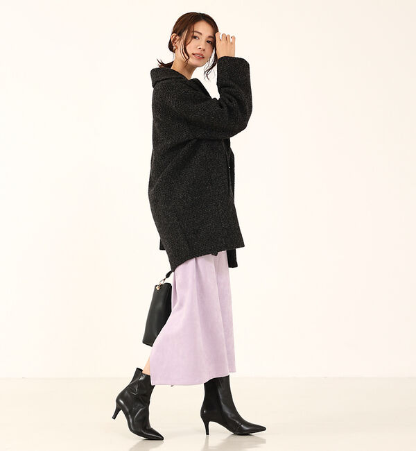 abahouse mavie「ダブルハーフコート」|ピーコート|