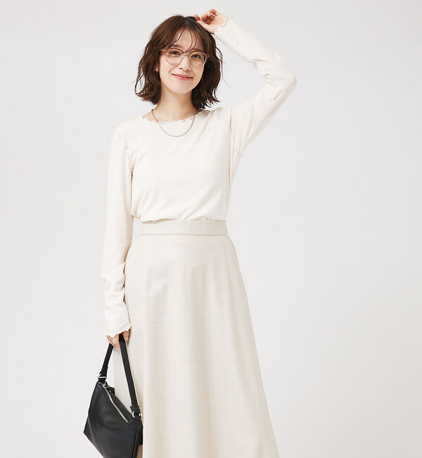 abahouse mavie「スパークナイロンクルーネックプルオーバー」|Tシャツ・カットソー|