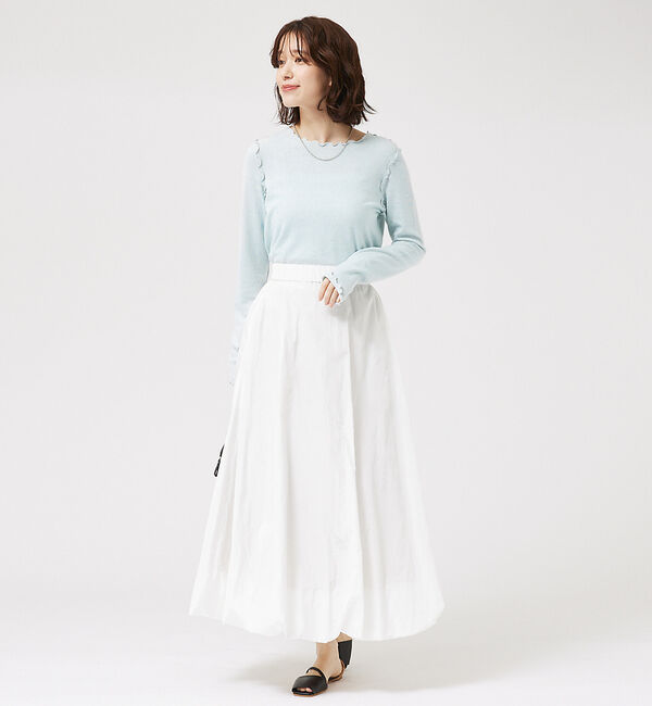 abahouse mavie「スパークナイロンクルーネックプルオーバー」|Tシャツ・カットソー|