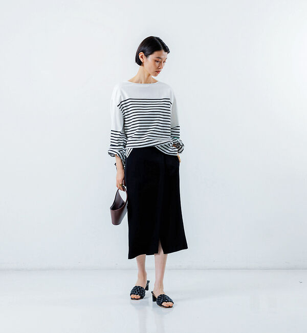 The Store by C' 「【COCUCA】ミモレ スリットスカート」|スカート|