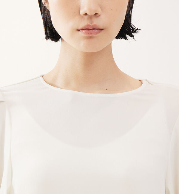 The Store by C' 「【COCUCA】タックスリーブブラウス」|シャツ・ブラウス|