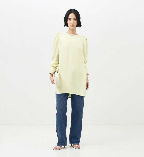 The Store by C' 「【MARIAMcMANUS】ギャザーショルダーミニドレス」|スカート|