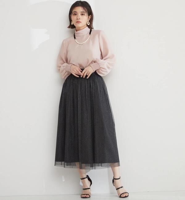 TIARA「リバーシブルチュールスカート」|スカート|