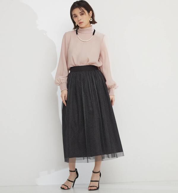 TIARA「リバーシブルチュールスカート」|スカート|