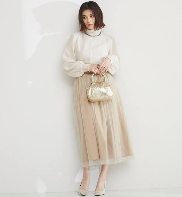 TIARA「リバーシブルチュールスカート」|スカート|