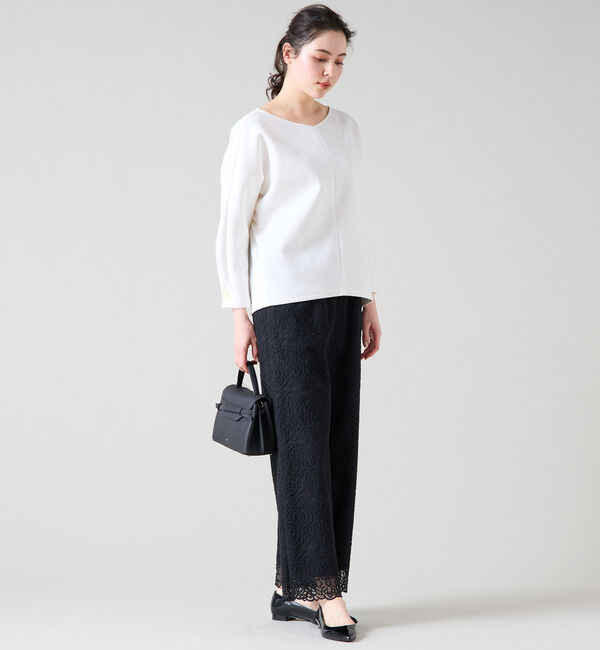 TIARA「ビッグボタンドルマンスウェット」|Tシャツ・カットソー|