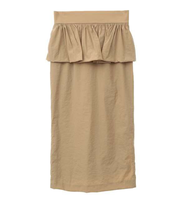 TIARA「ペプラムベルトストレッチタイトスカート」|スカート|