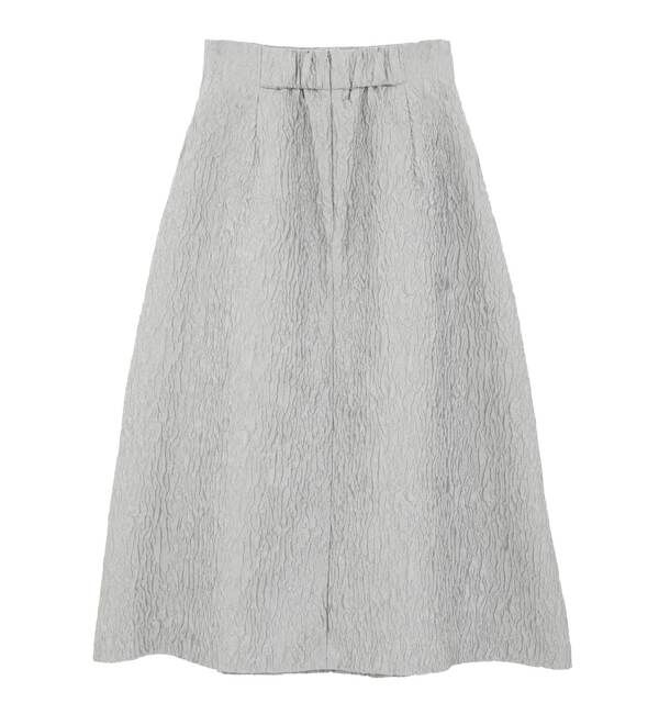TIARA「ジャガードタックフレアスカート」|スカート|