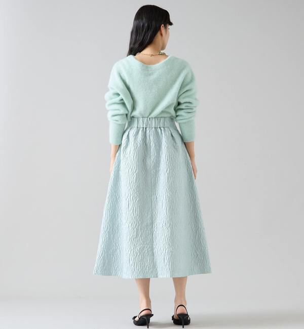 TIARA「ジャガードタックフレアスカート」|スカート|