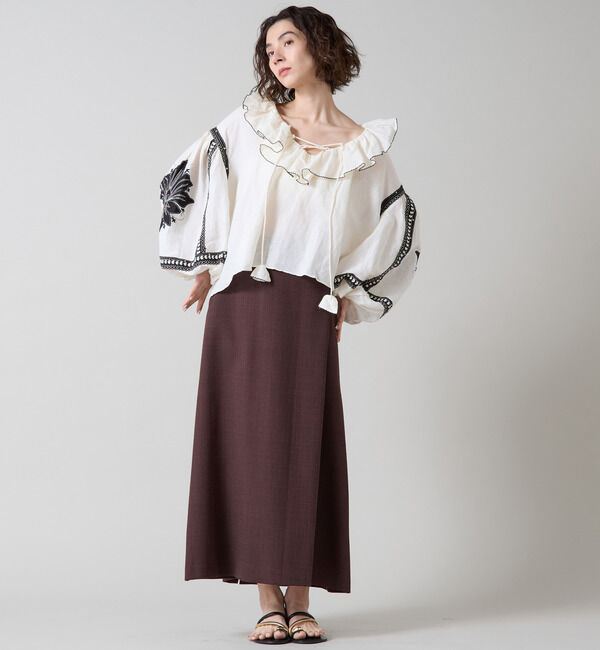 Liesse「Aラインロングスカート」|スカート|