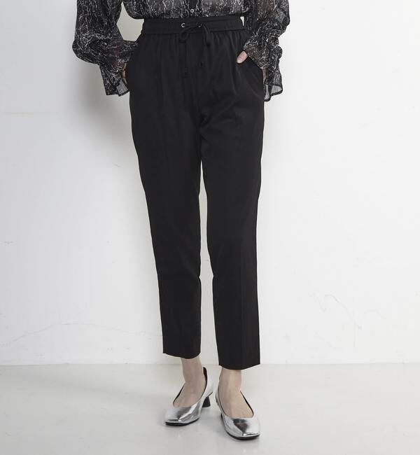 Soffitto「《定番》ウエストオールゴムトラックパンツ」|その他|ブラック