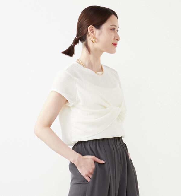 Soffitto「2WAYアレンジカットソー」|Tシャツ・カットソー|