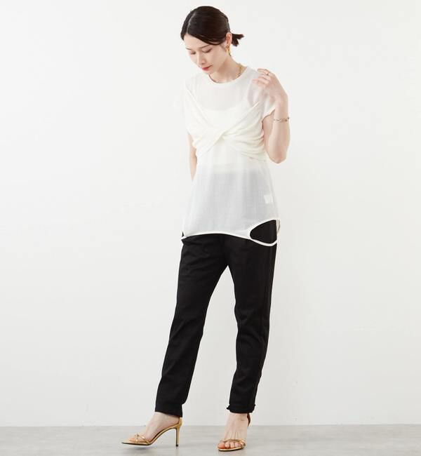 Soffitto「2WAYアレンジカットソー」|Tシャツ・カットソー|