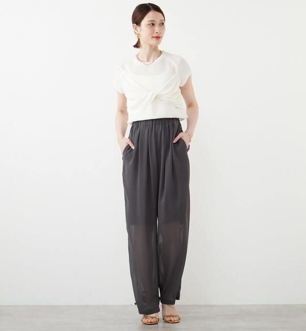 Soffitto「2WAYアレンジカットソー」|Tシャツ・カットソー|