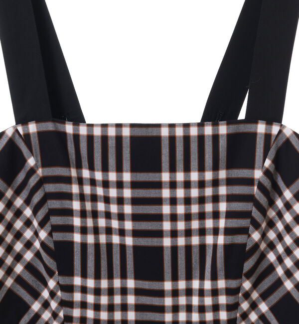 Soffitto「ノースリーブチェック柄ワンピース」|ワンピース|