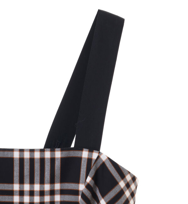 Soffitto「ノースリーブチェック柄ワンピース」|ワンピース|