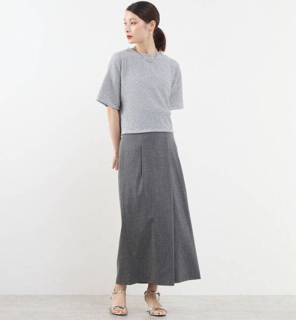 Soffitto「ストレッチタックスカート」|スカート|