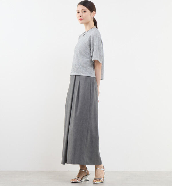 Soffitto「ストレッチタックスカート」|スカート|