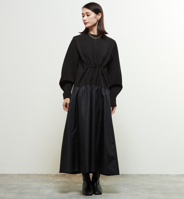 Soffitto「異素材使いワンピース」|ワンピース|