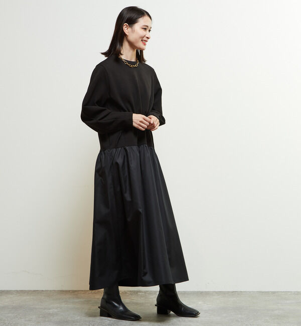 Soffitto「異素材使いワンピース」|ワンピース|