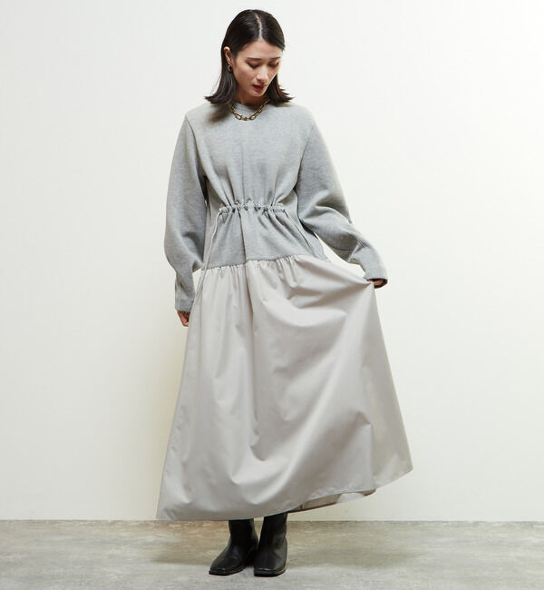 Soffitto「異素材使いワンピース」|ワンピース|