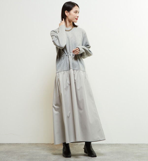 Soffitto「異素材使いワンピース」|ワンピース|