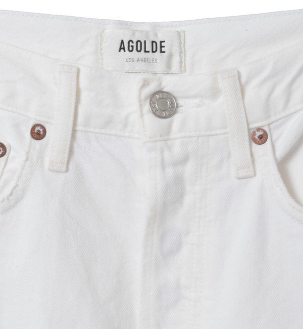 A_「【AGOLDE/エーゴールドイー】WHITE カーブデニム」|デニム|