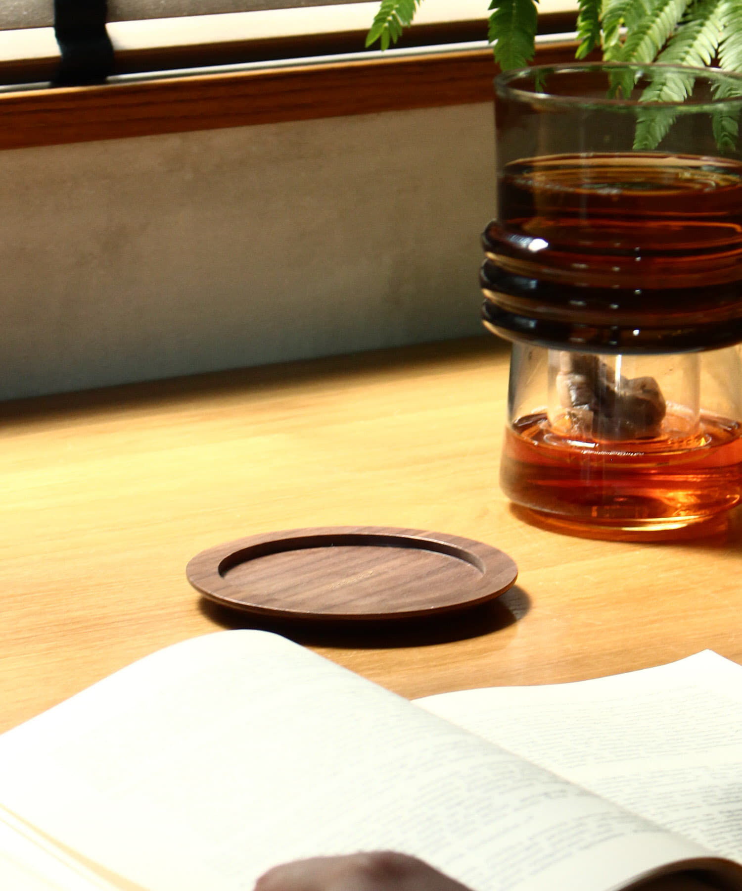 URBAN RESEARCH DOORS「a.depeche　noon coaster walnut」|食器・キッチングッズ|その他1