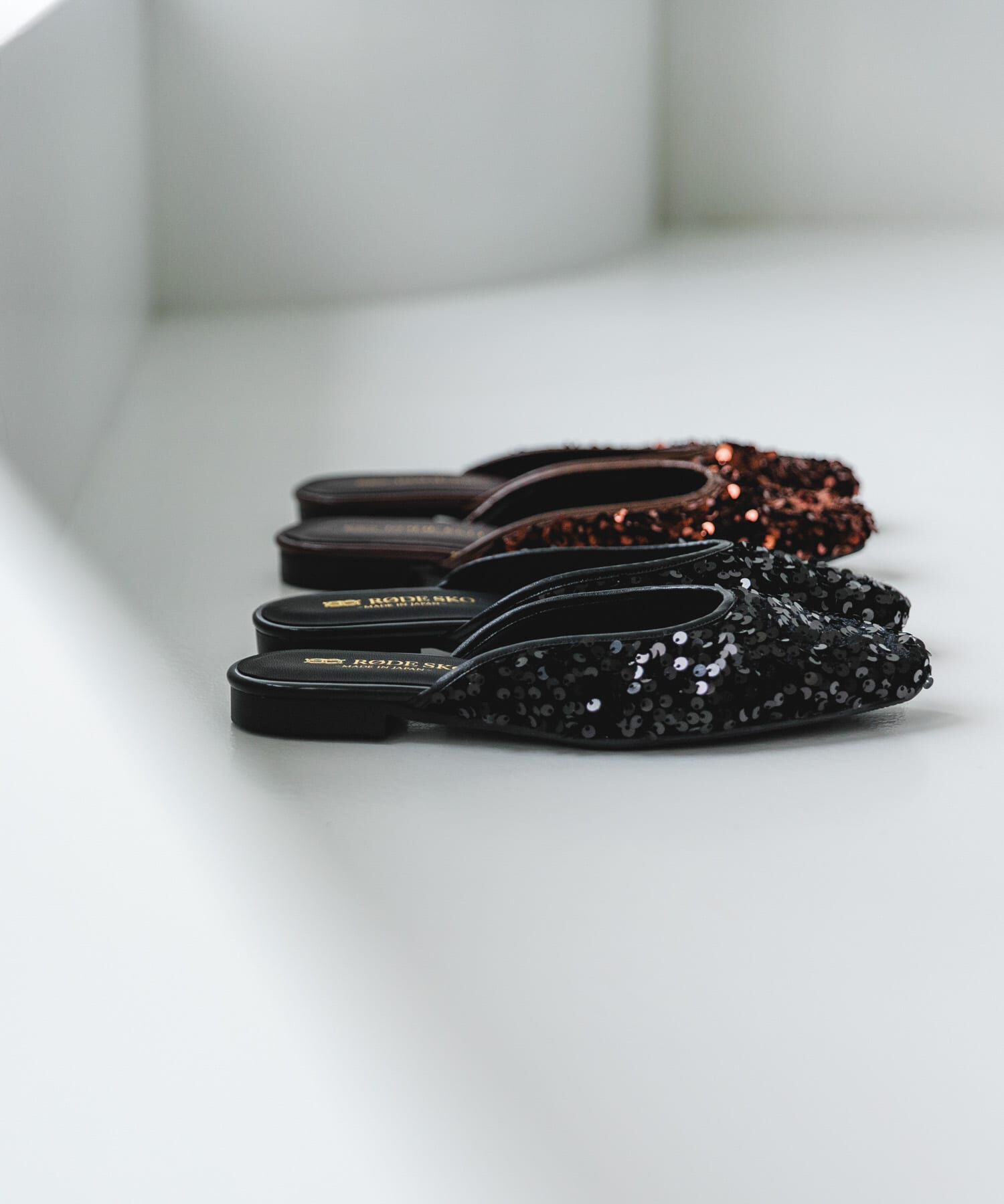 RODE SKO「『MADE IN JAPAN』スパンコールミュール」|その他|