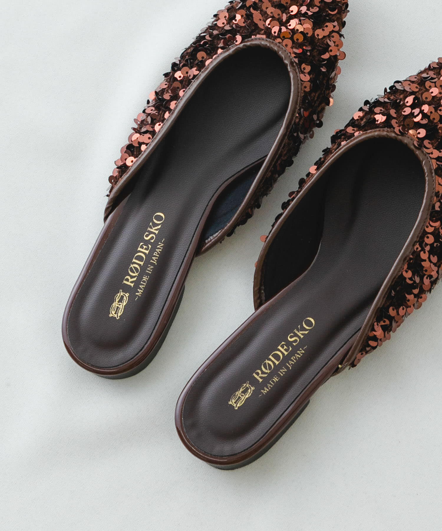 RODE SKO「『MADE IN JAPAN』スパンコールミュール」|その他|