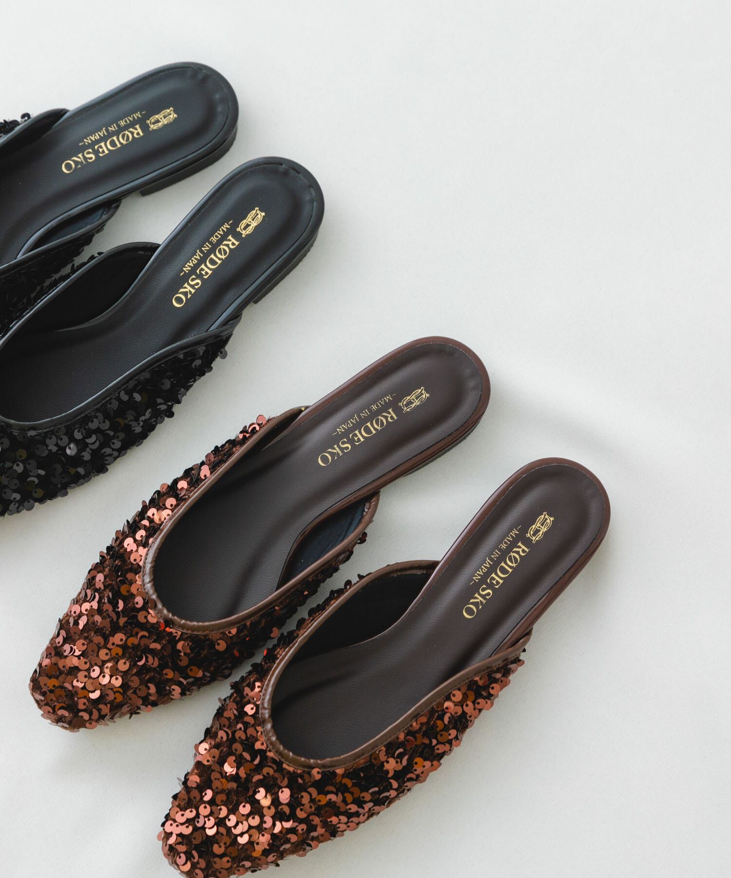 RODE SKO「『MADE IN JAPAN』スパンコールミュール」|その他|