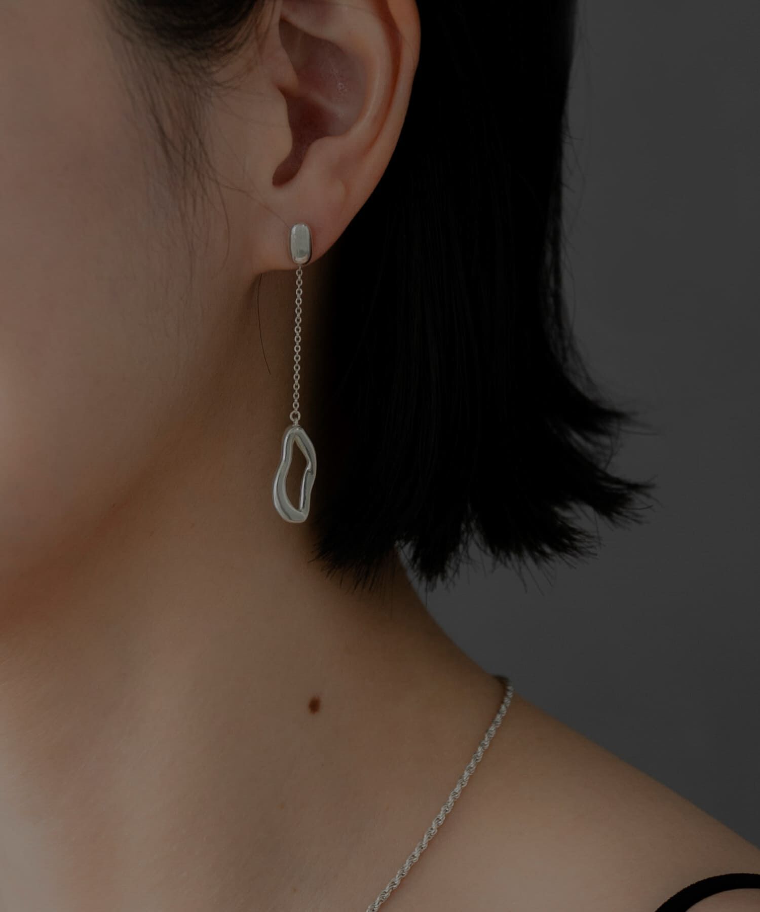 SMELLY「SMELLY so&rsquo;　chain combination pierce」|ピアス|