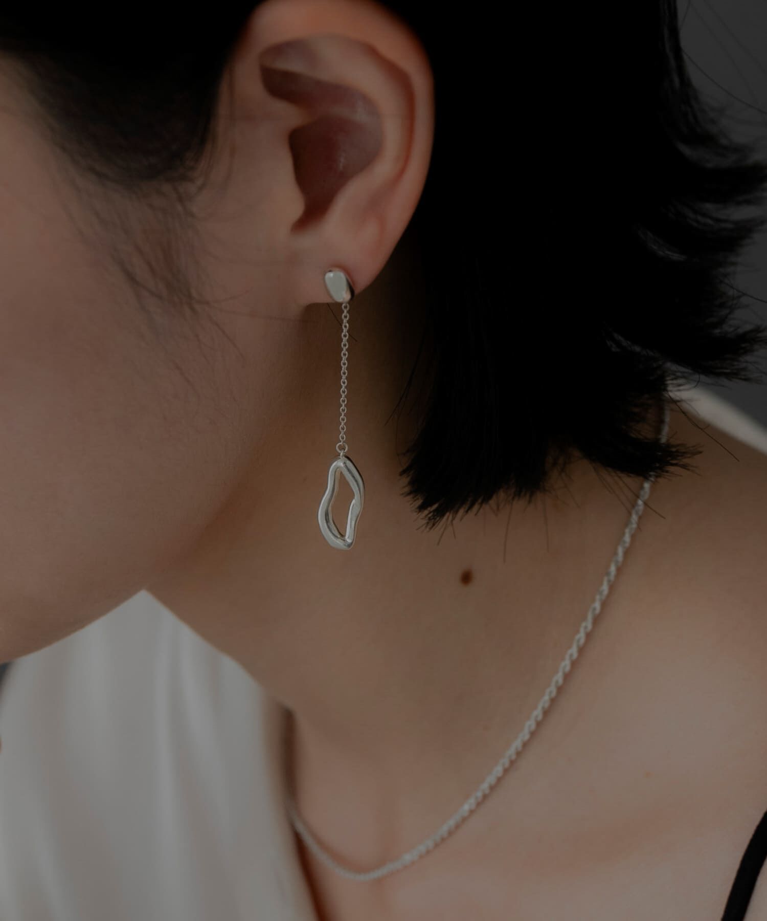 SMELLY「SMELLY so&rsquo;　chain combination pierce」|ピアス|