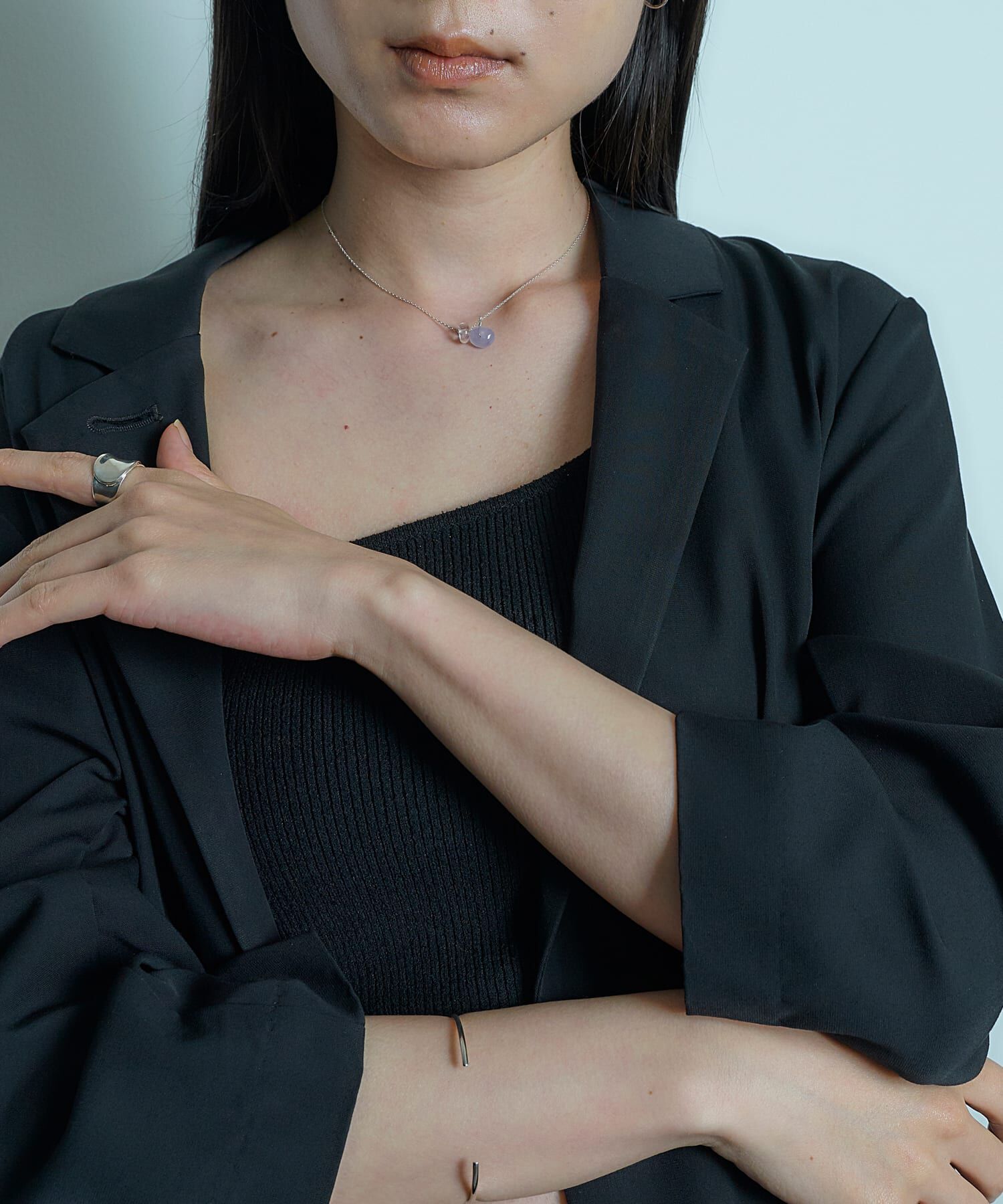 SMELLY「SMELLY so&rsquo;　blue chalcedony  necklace」|ネックレス|