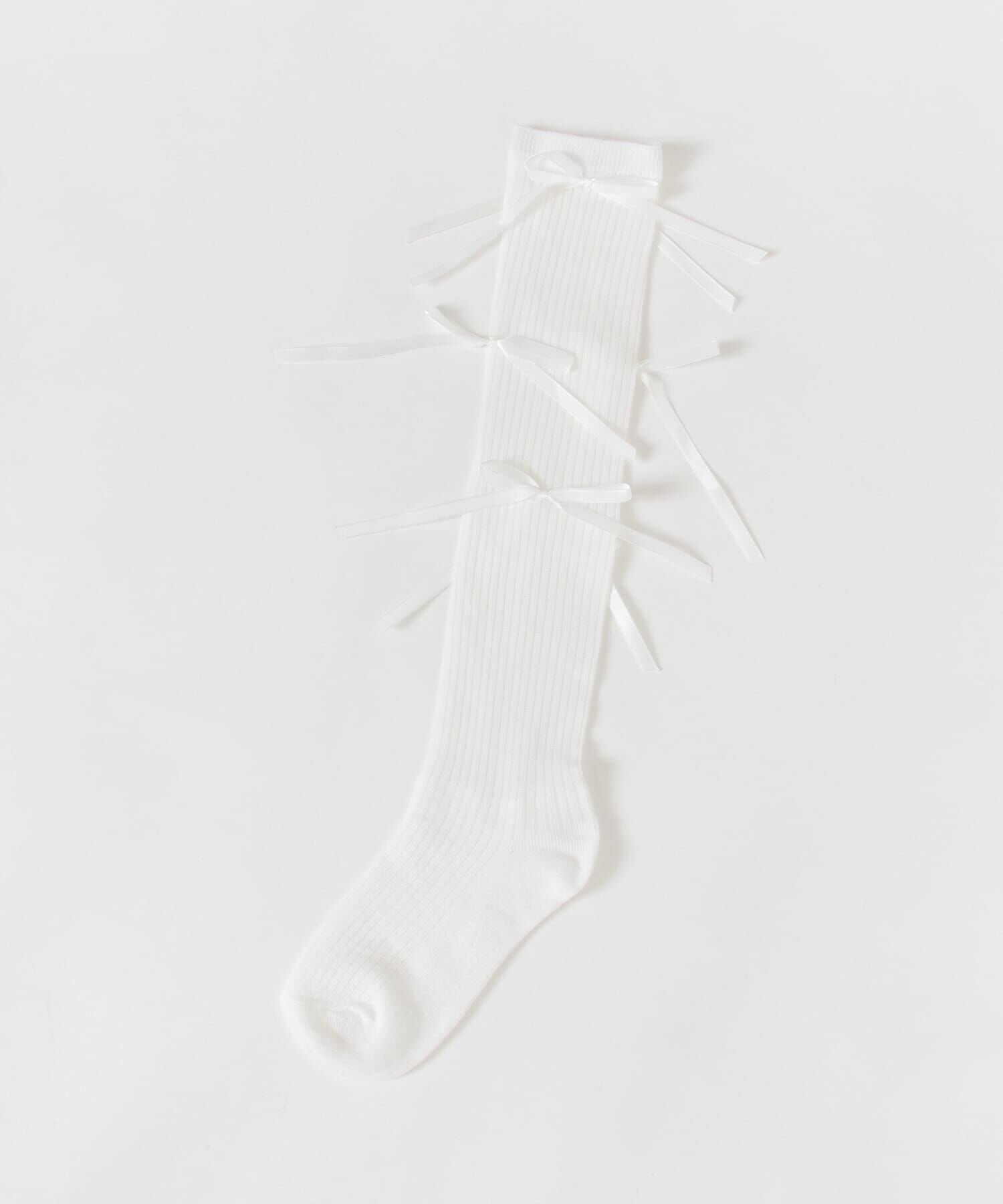 SMELLY「リボンハイソックス」|ソックス|