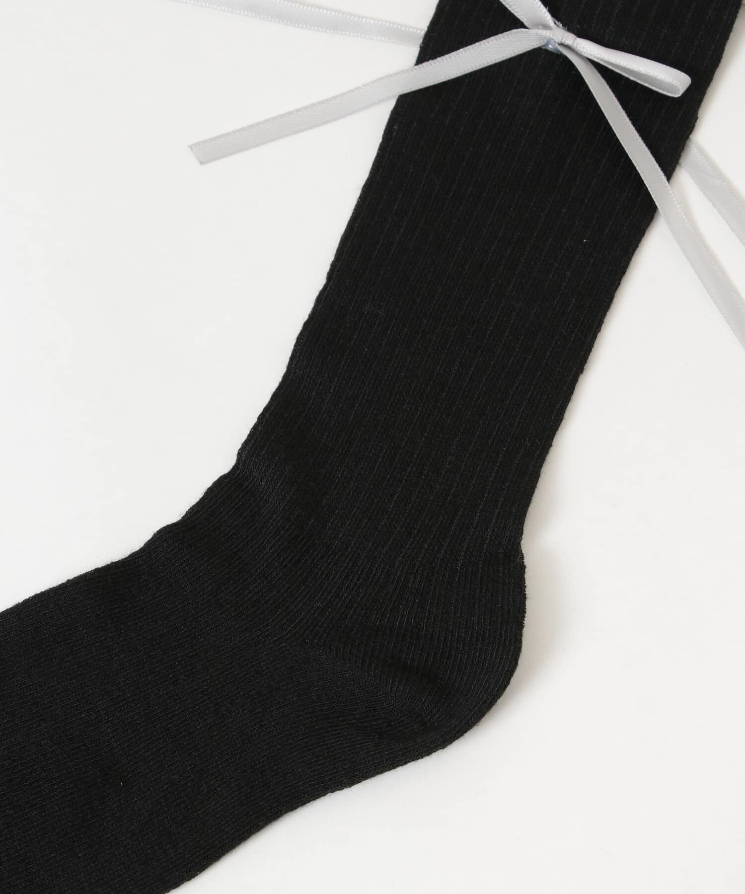 SMELLY「リボンハイソックス」|ソックス|