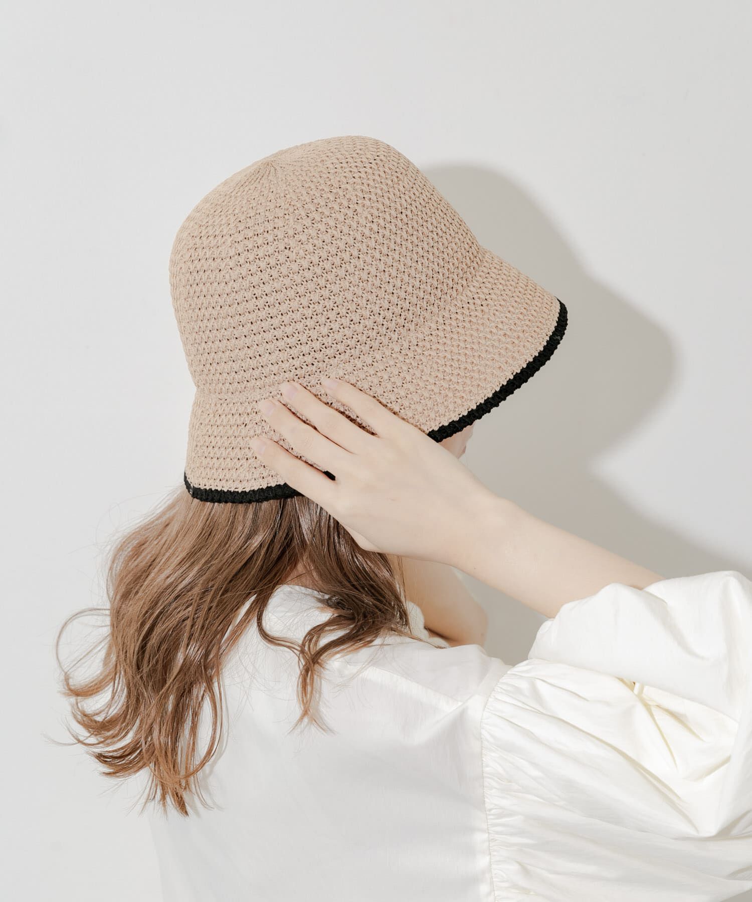 SMELLY「バイカラーシンプルハット」|ハット|