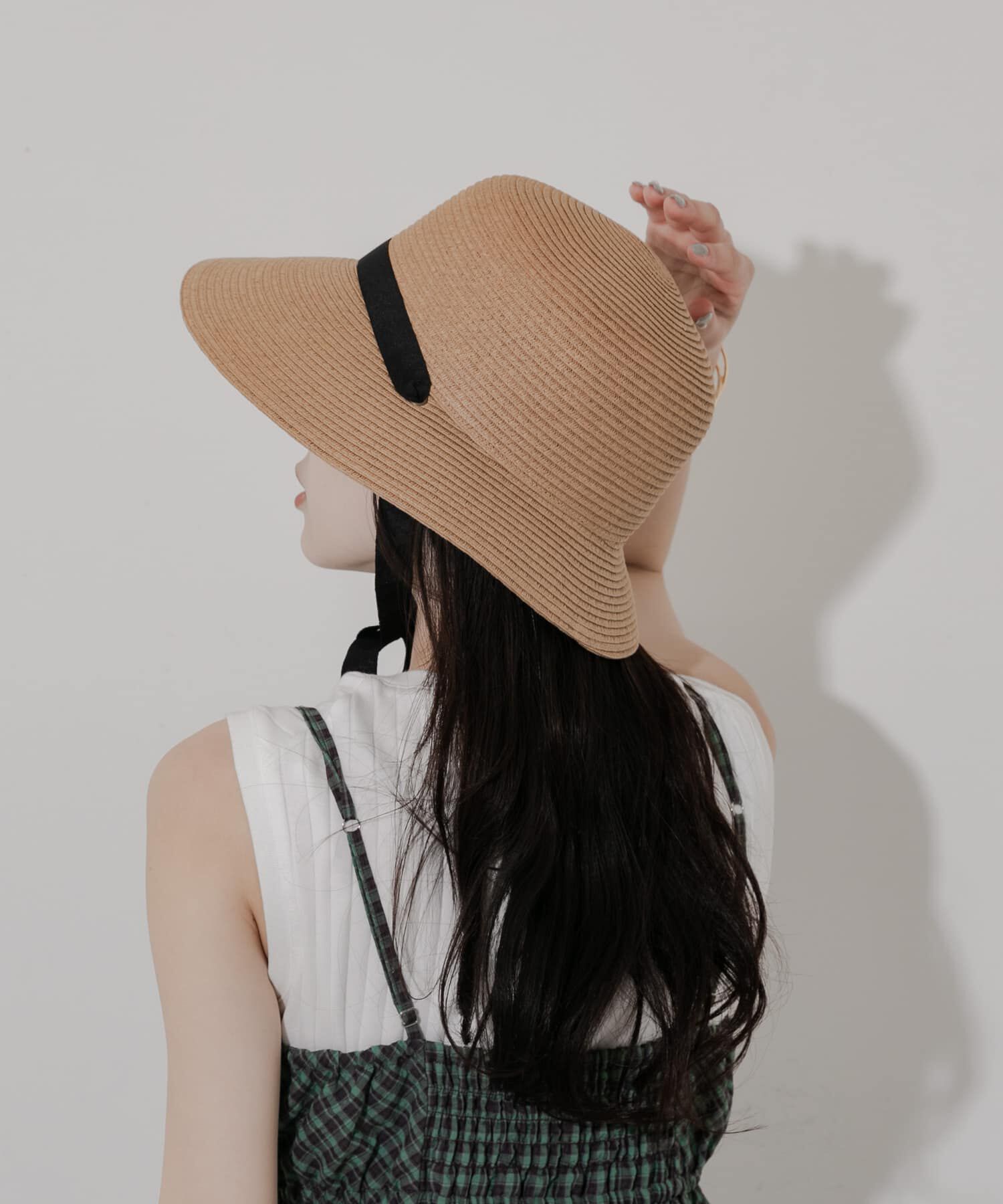 SMELLY「ペーパーリボンハット」|ハット|