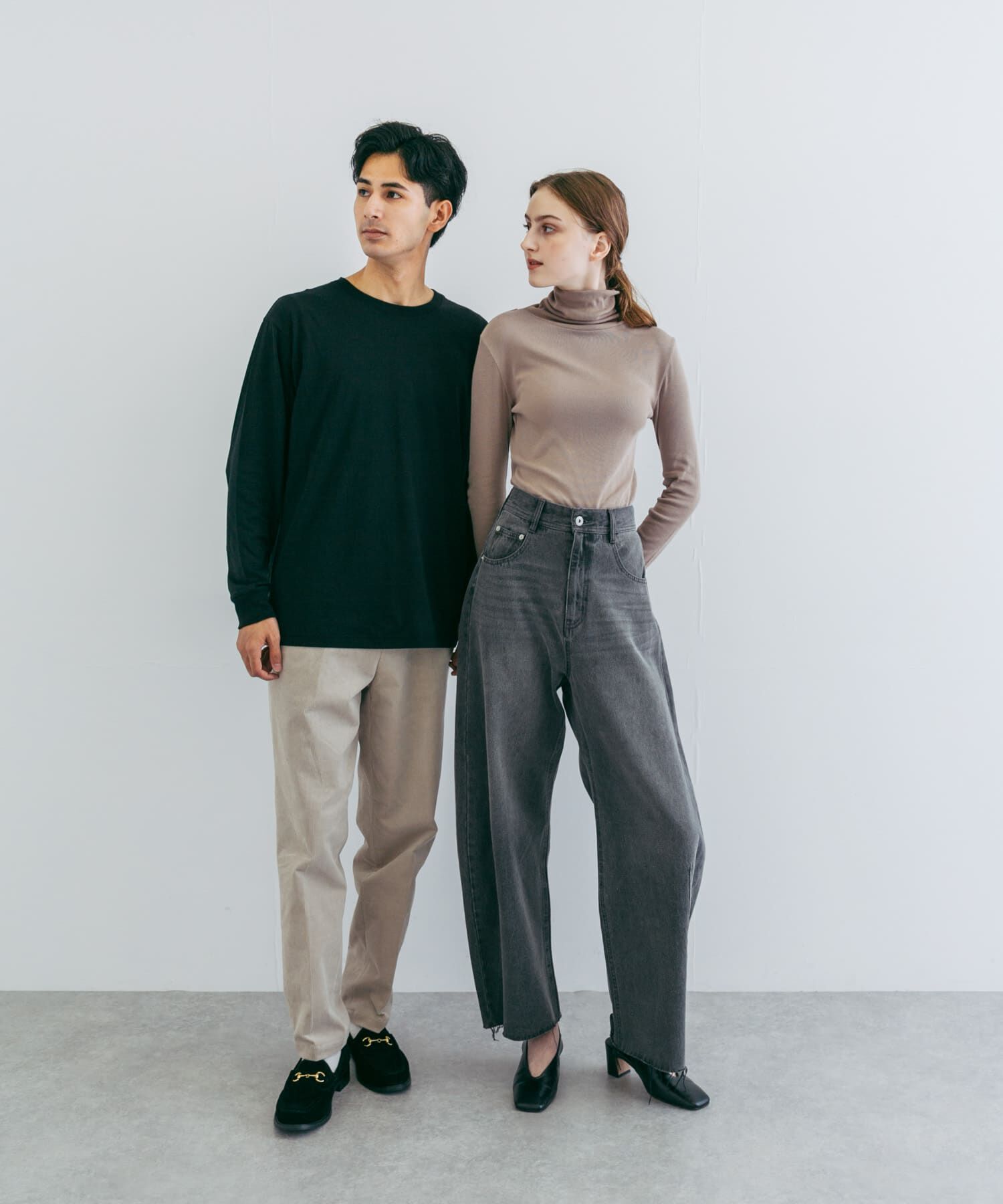 URBAN RESEARCH「『UR TECH』タートルネックロングTシャツ」|Tシャツ・カットソー|