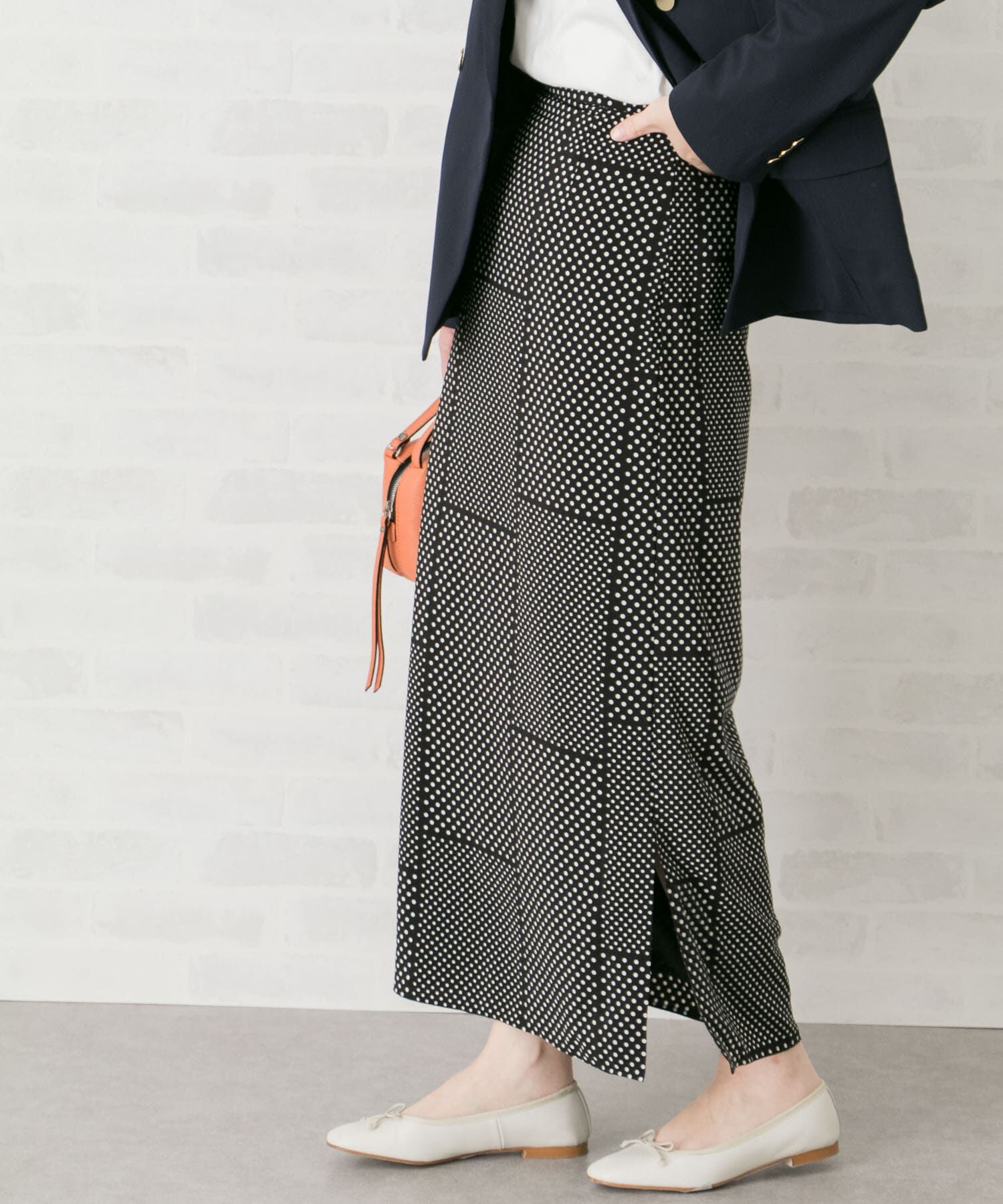 URBAN RESEARCH ROSSO「ランダムドットスカート」|スカート|