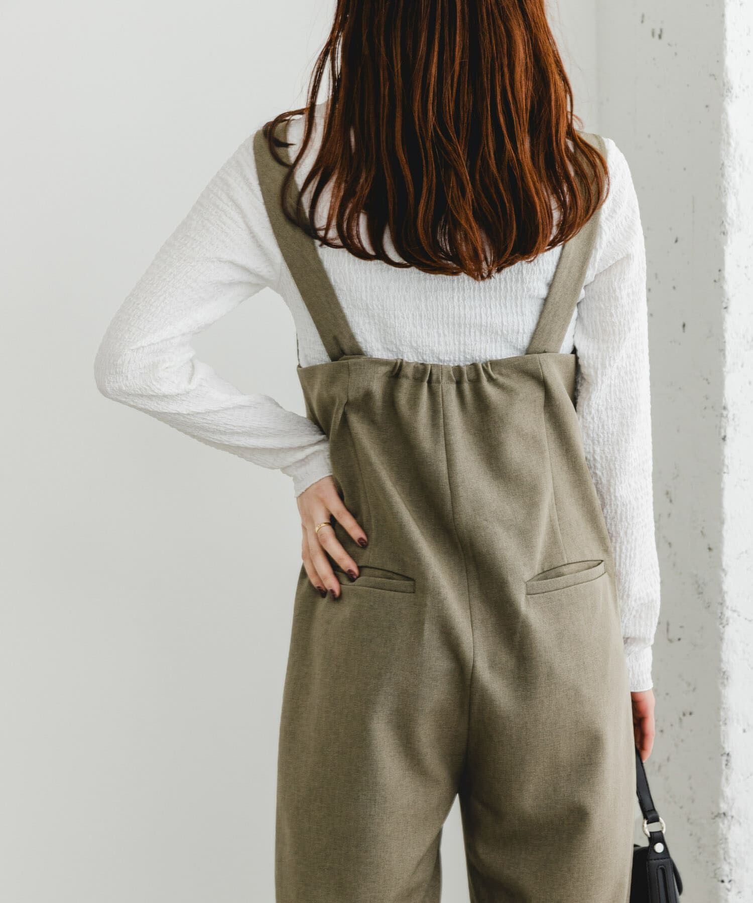 URBAN RESEARCH ROSSO「F by ROSSO　イージーケアワイドストレートオールインワン」|スカート|