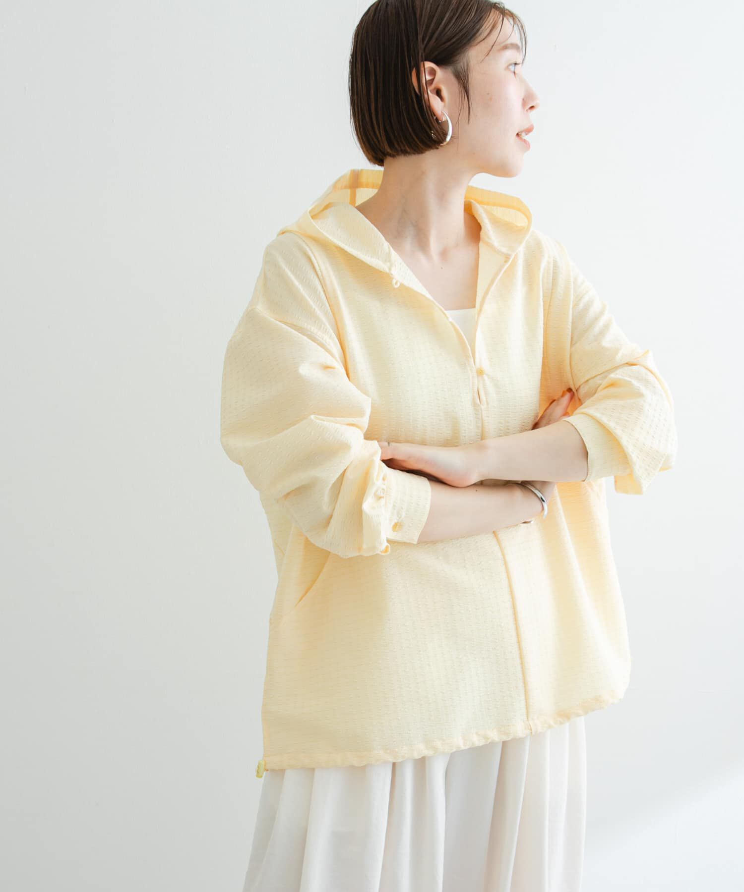 URBAN RESEARCH ROSSO「F by ROSSO　サッカーストレッチアノラック」|ノーカラーコート|