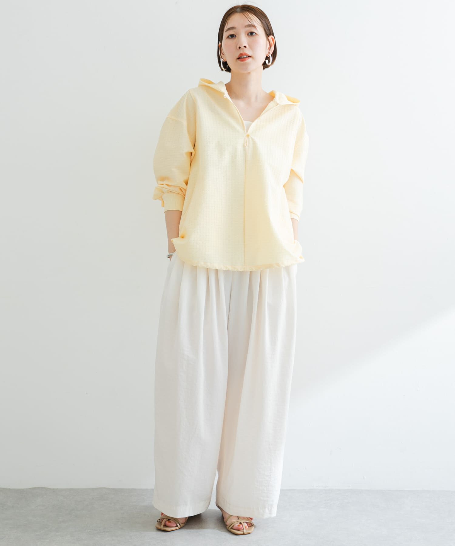 URBAN RESEARCH ROSSO「F by ROSSO　サッカーストレッチアノラック」|ノーカラーコート|