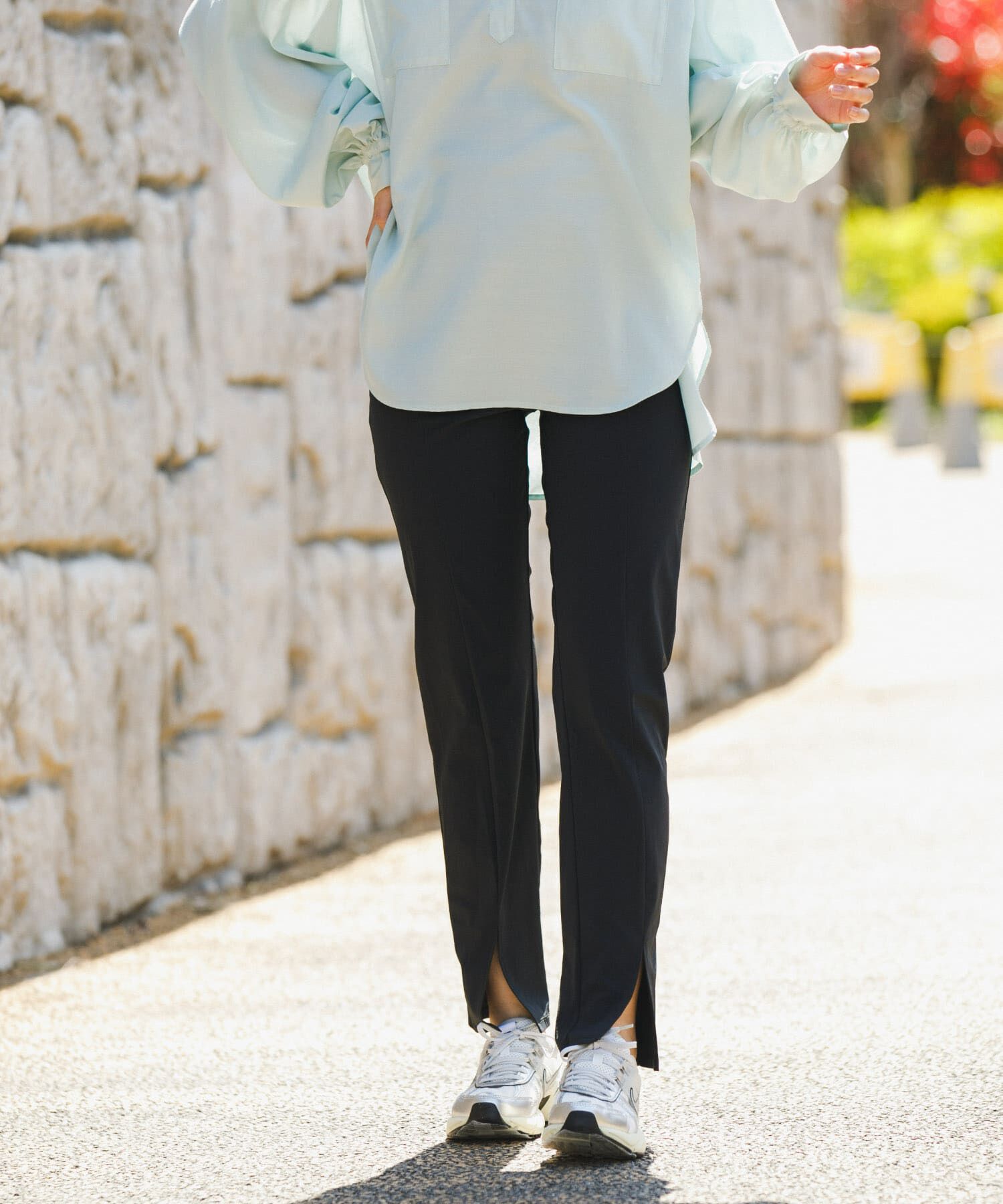 URBAN RESEARCH ROSSO「F by ROSSO　UVCUT速乾レギンスパンツ」|その他|ブラック