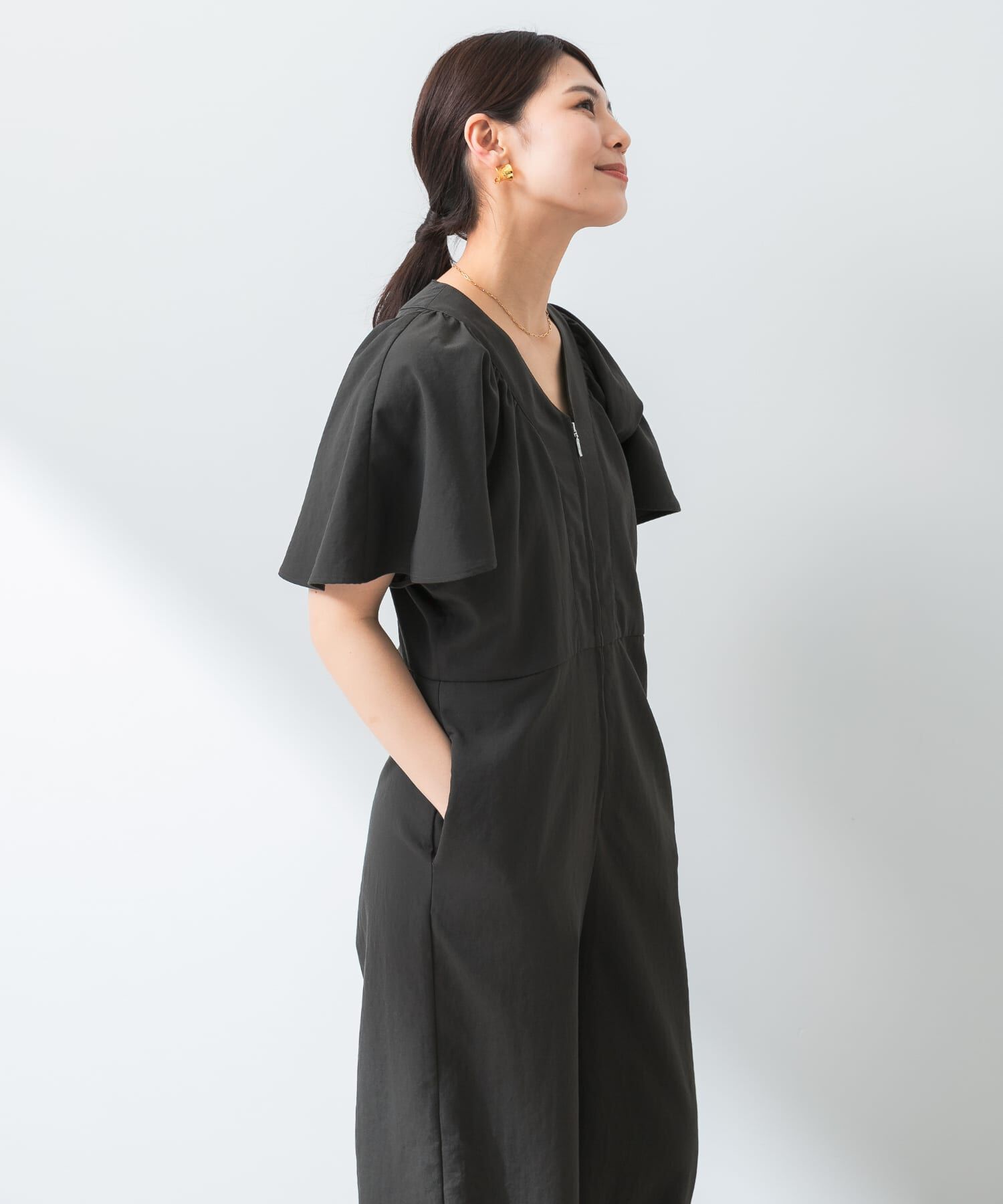 URBAN RESEARCH ROSSO「F by ROSSO　フレアスリーブオールインワン」|スカート|