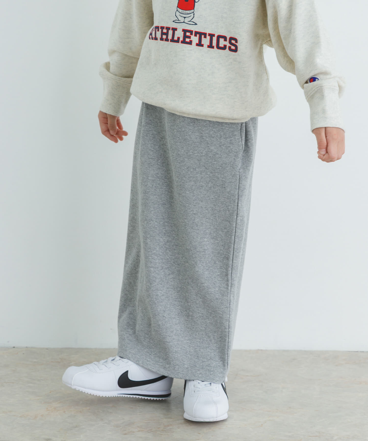 URBAN RESEARCH DOORS「リブタイトスカート(KIDS)」|その他|グレー系その他