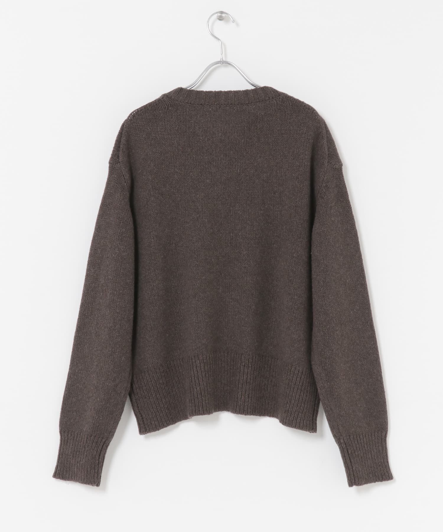 URBAN RESEARCH DOORS「FORK&SPOON　Vネックニット」|ニット・セーター|