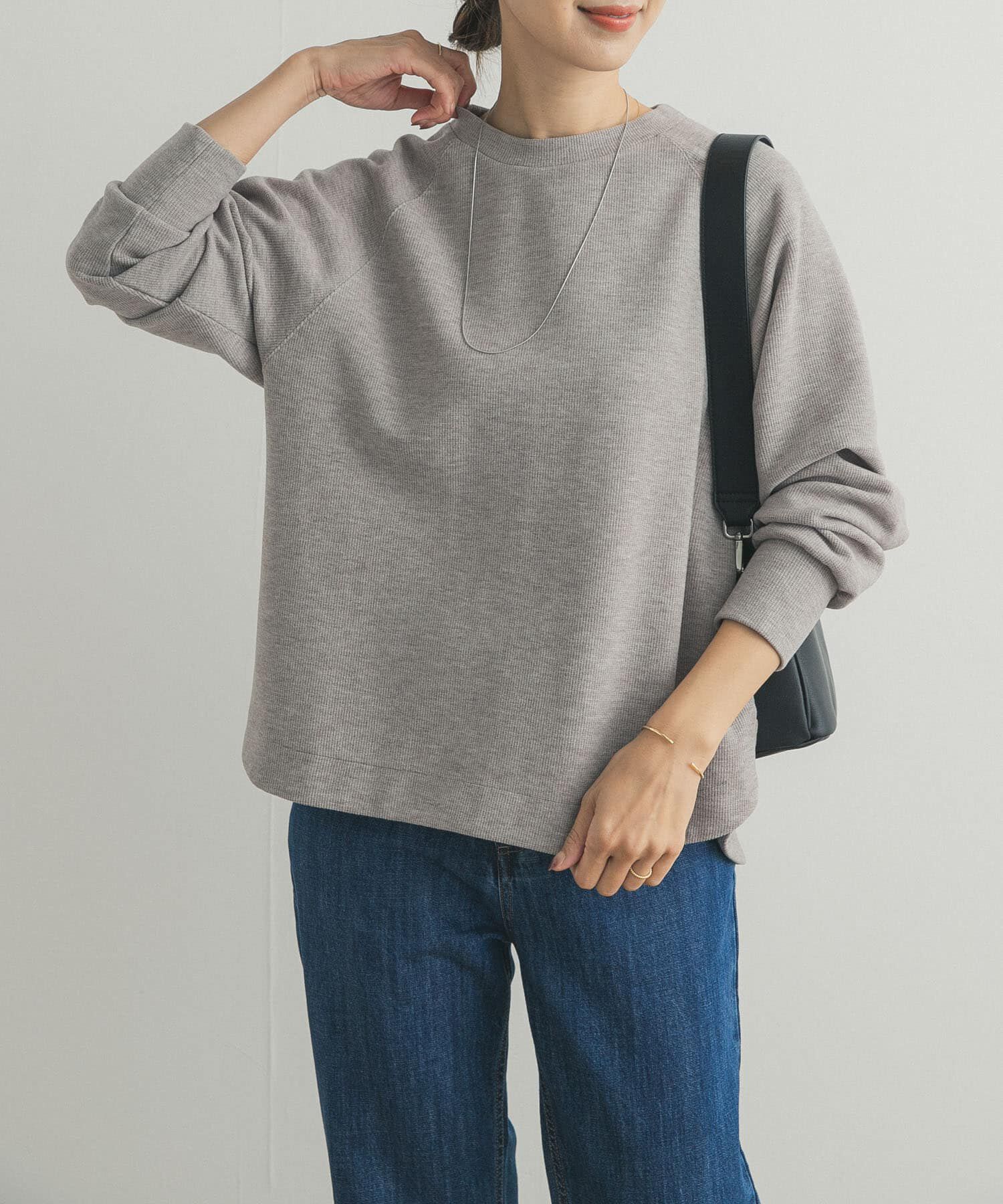 URBAN RESEARCH DOORS「『WEB/一部店舗限定カラー』ラグランフレアプルオーバー」|Tシャツ・カットソー|