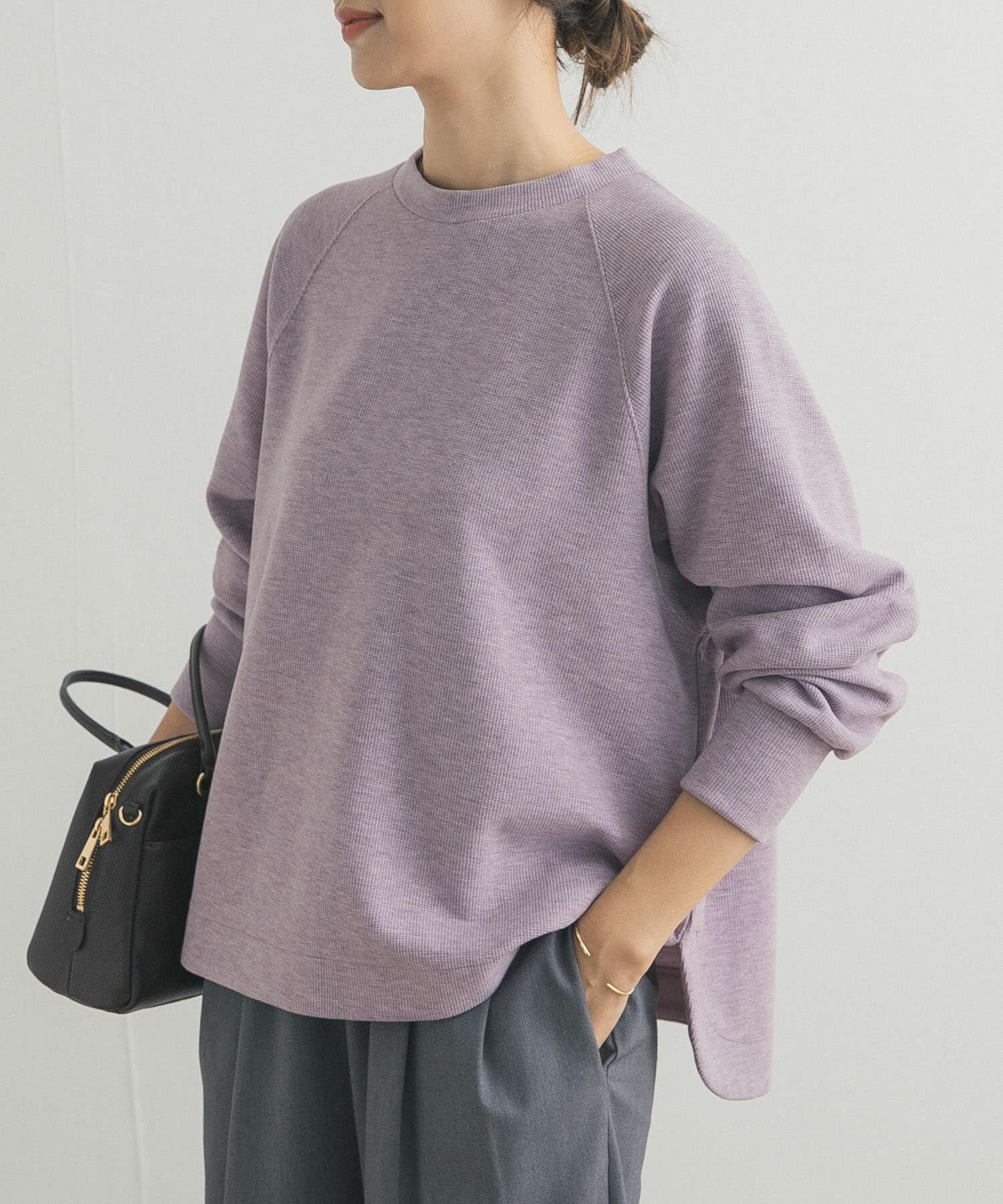 URBAN RESEARCH DOORS「『WEB/一部店舗限定カラー』ラグランフレアプルオーバー」|Tシャツ・カットソー|